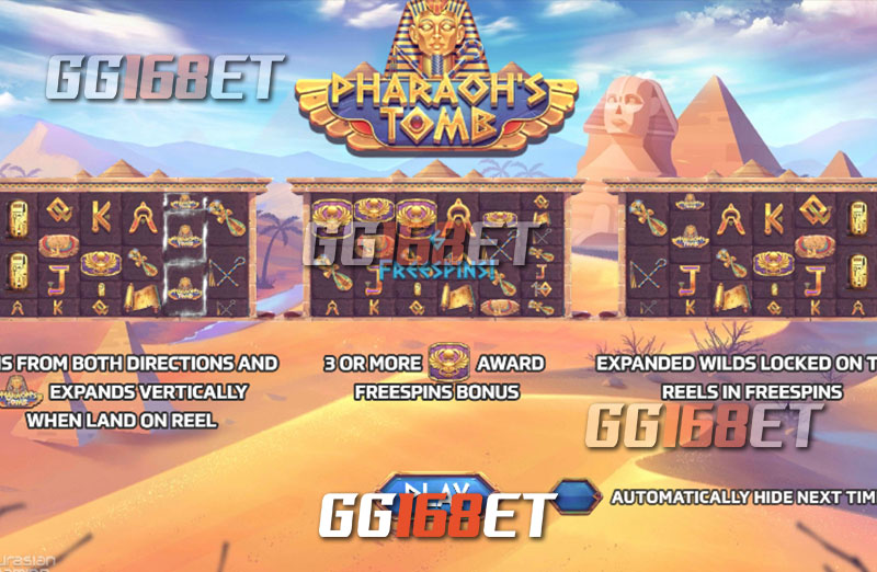 ทดลองเล่นสล็อตฟาโรต์ Pharaohs Tomb เกมสล็อตอียิปต์โบราณที่จะมาโกยเงินให้คุณ