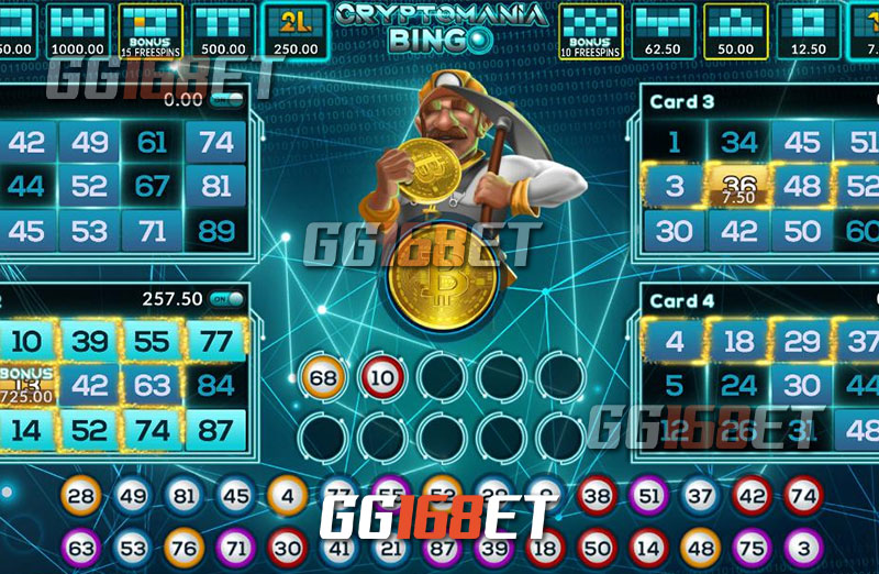 แนะนำวิธีเล่นและการวางเดิมพันในเกมบิงโก Cryptomania Bingo เล่นยังไงให้ได้ชัยชนะ