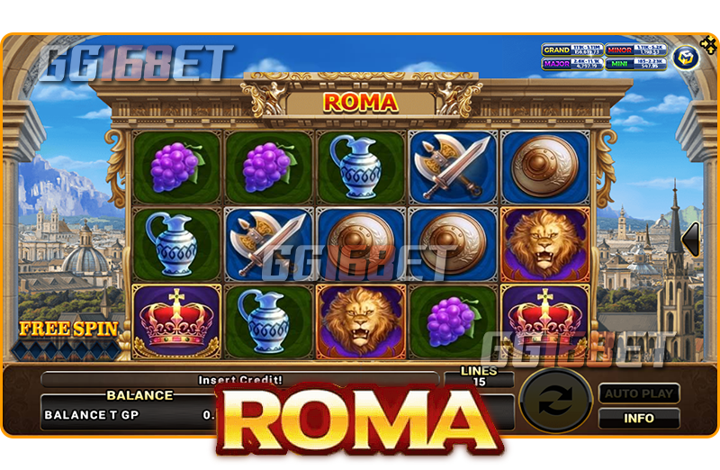 ทดลองเล่นเกมสล็อตทำเงิน slot roma demo ได้ฟรี เพียงแค่สมัครสมาชิก ไม่ต้องฝาก เล่นได้เลย